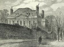 Hampstead Old Clock House em 1780 impressão gravada História Lugares 1878  comprar usado  Enviando para Brazil