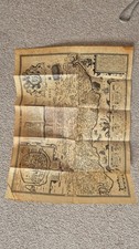 1610 replica map for sale  NORTHAMPTON