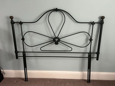 Wrought iron bed for sale  BEDFORD