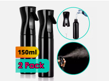 Pacote com 2 pulverizadores de água de névoa contínua 300 ml/150 ml, frascos de spray de cabelo barbeiro comprar usado  Enviando para Brazil
