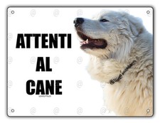 Cartello attenti cane usato  Vertemate con Minoprio