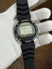 Raro Vintage Seiko Scuba Master M705-5A00 Relógio de Mergulhador Digital Masculino JDM 1990s comprar usado Raro Vintage Seiko Scuba Master M705-5A00 Relógio de Mergulhador Digital Masculino JDM 1990s comprar usado  Enviando para Brazil