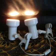 2xklemmleuchte e27 r80 gebraucht kaufen  Deutschland