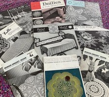 Vintage crochet patterns for sale  NEWARK