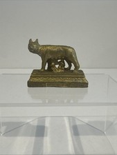 Estátua de metal pesado Roma Capitolina Wolf Feeding Romulus & Remo Lupa Capitolina comprar usado  Enviando para Brazil