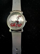 1997 Dr. Seuss Autêntico Relógio Cat In The Hat, Funciona, Nova Bateria! comprar usado  Enviando para Brazil