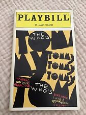 Tommy broadway playbill for sale  Manahawkin