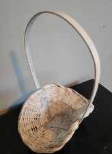 Small white wicker for sale  Wheeling