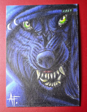 Cartão esboço 1/1 desenhado à mão criaturas florestais Anderson Frateschi tufão 02 comprar usado  Enviando para Brazil
