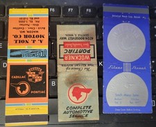 Vintage pontiac matchbook for sale  Centralia
