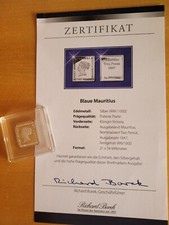 Blaue mauritius silber gebraucht kaufen  Nürnberg
