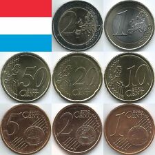 Luxemburg euromünzen 2002 gebraucht kaufen  Halblech