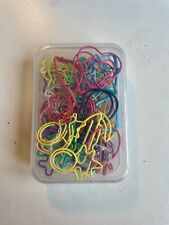 Multicoloured paperclips shape for sale  UK