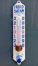 Ancien thermomètre émaillé d'occasion  Forcalquier