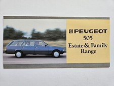 Peugeot 505 estate for sale  NUNEATON