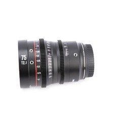 Lente Meike 75mm T2.1 Super35 Prime Cine para montagem EF - SKU#1926962 comprar usado  Enviando para Brazil