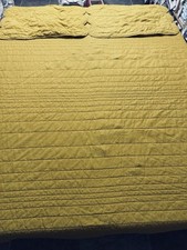 Gold quilt shams for sale  Vero Beach