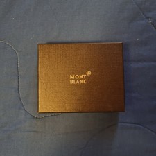 Montblanc portacarte nero usato  Pistoia