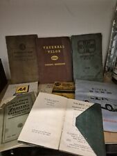 Vintage car manuals for sale  LETCHWORTH GARDEN CITY