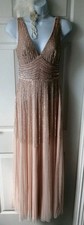 Blush pink beaded for sale  WILLENHALL