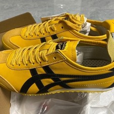 TÊNIS CLÁSSICO UNISSEX ONITSUKA TIGER MEXICO 66 AMARELO/PRETO 1183C102, usado comprar usado  Enviando para Brazil