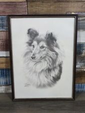 Shetland sheepdog pencil for sale  OKEHAMPTON