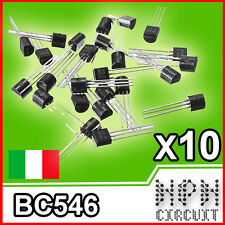 10x bc546 transistor usato  Tricase