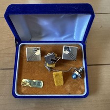 Cufflinks tie tack for sale  Shipping to United Kingdom