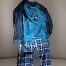 Schlafanzug pyjama fleece gebraucht kaufen  Weeze