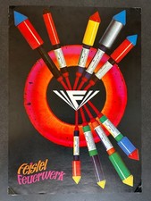 Feistel feuerwerk werbeplakat gebraucht kaufen  Hamburg