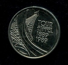 Eiffel tower coin d'occasion  Saint-Alban-Leysse