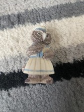 Miniature owl figure for sale  CREDITON