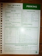 Ad3.152 fiche technique d'occasion  France