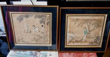 Tableaux paire peintures d'occasion  Bardos