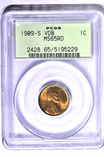 1909 vdb red for sale  Washington