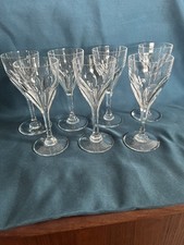 Verres pied cristal d'occasion  Catus