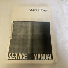 Wurlitzer service manual for sale  TONBRIDGE