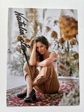 Używany, Odręcznie podpisana karta z autografem , NATALIA LESZ , TV na sprzedaż  Wysyłka do Poland
