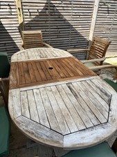 8 seater garden table for sale  BRISTOL