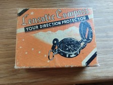 Lensatic compass box for sale  BRIDPORT