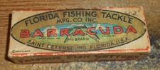CAIXA DE ISCA BARRACUDA FLORIDA SHAD EQUIPAMENTO DE PESCA ANTIGA/MUITO RARA! comprar usado  Enviando para Brazil
