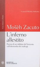Moseh zacuto. inferno usato  Firenze