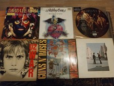 Joblot vinyl rock for sale  NEATH