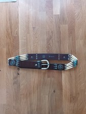 Knochen gürtel leder gebraucht kaufen  Mallersdorf-Pfaffenberg
