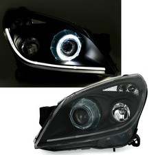 Barra de luz LED preta esquerda + direita para faróis Opel Astra H EAGLE EYES comprar usado Barra de luz LED preta esquerda + direita para faróis Opel Astra H EAGLE EYES comprar usado  Enviando para Brazil