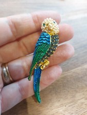 Vintage jewelled parrot for sale  BATH