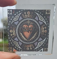 Stained glass heart for sale Stained glass heart for sale  BATTLE