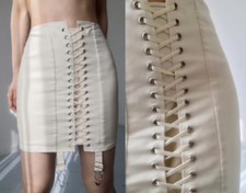 Jupe corset blanc d'occasion  Nogent-sur-Marne