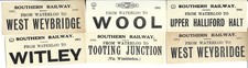 Southern railway luggage for sale  STRATFORD-UPON-AVON
