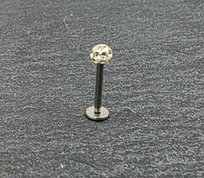 Piercing lippe labret gebraucht kaufen  Waltershausen